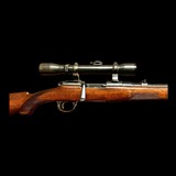 MANNLICHER SCHOENAUER 1903 6.5X54MS TAKEDOWN MODEL 23” BARREL WITH FACTORY CLAW MOUNTED GERARD 4X SCOPE FIGURED WOOD ORIGINAL CONDITION BUILT IN 1923