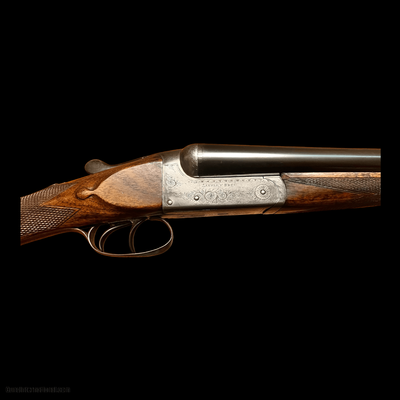 LINSLEY BROS LEEDS 16GA BOXLOCK 26” CYL/F CHURCHILL RIB BARRELS FIGURED WOOD NICE LIGHT GAME GUN