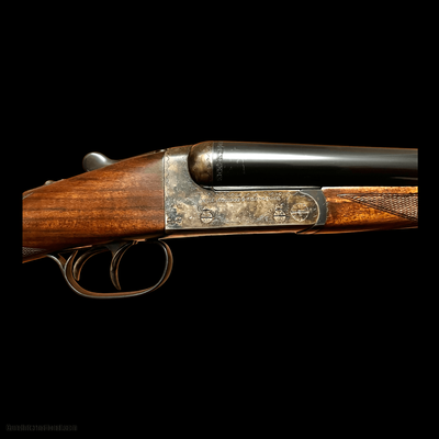 AyA 4/53 12GA 30” BRILEY CHOKED BARRELS NICELY FIGURED WOOD ORIGINAL BOX WITH PAPERWORK EXCELLENT CONDITION VERY FEW MADE WITH 30” BARRELS