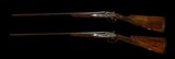 AYA #2 .410 SIDELOCK EJECTOR CONSECUTIVE SN TRUE PAIR 27” TEAGUE CHOKED BARRELS WELL FIGURED WOOD WITH LEATHER PADS STUNNING BRACE OF SMALLBORE GUNS - 16 of 16