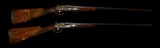 AYA #2 .410 SIDELOCK EJECTOR CONSECUTIVE SN TRUE PAIR 27” TEAGUE CHOKED BARRELS WELL FIGURED WOOD WITH LEATHER PADS STUNNING BRACE OF SMALLBORE GUNS - 15 of 16