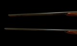 AYA #2 .410 SIDELOCK EJECTOR CONSECUTIVE SN TRUE PAIR 27” TEAGUE CHOKED BARRELS WELL FIGURED WOOD WITH LEATHER PADS STUNNING BRACE OF SMALLBORE GUNS - 9 of 16
