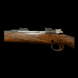 C.L. MOORE MICHIGAN CUSTOM 7MM MAG/.458 WIN MAG SWITCH BARREL/TAKEDOWN BOLT ACTION RIFLE BUILT ON ARGENTINE 1909 ACTION PLAINS/DANGEROUS GAME RIFLE - 4 of 22
