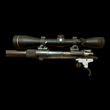 C.L. MOORE MICHIGAN CUSTOM 7MM MAG/.458 WIN MAG SWITCH BARREL/TAKEDOWN BOLT ACTION RIFLE BUILT ON ARGENTINE 1909 ACTION PLAINS/DANGEROUS GAME RIFLE - 20 of 22