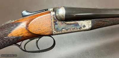 W. JEFFREY & SON PLYMOUTH 12 BORE BOXLOCK 29 1/2” CYL/M BARRELS MUCH ORIGINAL CASE COLOR CLASSIC ENGLISH GAME GUN