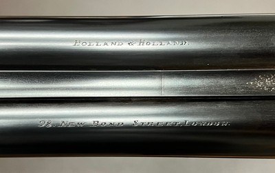 ***SOLD*** HOLLAND & HOLLAND #2 12 BORE HAND DETACHABLE SIDELOCK EJECTOR 30” CYL/LM BARRELS NICLEY FIGURED WOOD CASED BUILT IN 1913 - Image 5 of 22
