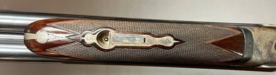 ***SOLD*** HOLLAND & HOLLAND #2 12 BORE HAND DETACHABLE SIDELOCK EJECTOR 30” CYL/LM BARRELS NICLEY FIGURED WOOD CASED BUILT IN 1913 - Image 8 of 22