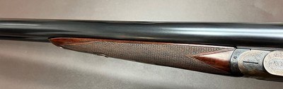 ***SOLD*** HOLLAND & HOLLAND #2 12 BORE HAND DETACHABLE SIDELOCK EJECTOR 30” CYL/LM BARRELS NICLEY FIGURED WOOD CASED BUILT IN 1913 - Image 10 of 22