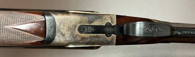 ***SOLD*** HOLLAND & HOLLAND #2 12 BORE HAND DETACHABLE SIDELOCK EJECTOR 30” CYL/LM BARRELS NICLEY FIGURED WOOD CASED BUILT IN 1913 - Image 7 of 22