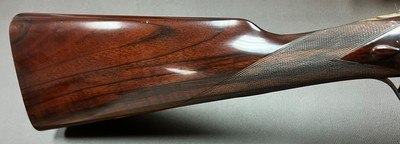 ***SOLD*** HOLLAND & HOLLAND #2 12 BORE HAND DETACHABLE SIDELOCK EJECTOR 30” CYL/LM BARRELS NICLEY FIGURED WOOD CASED BUILT IN 1913 - Image 16 of 22