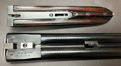 ***SOLD*** HOLLAND & HOLLAND #2 12 BORE HAND DETACHABLE SIDELOCK EJECTOR 30” CYL/LM BARRELS NICLEY FIGURED WOOD CASED BUILT IN 1913 - Image 21 of 22