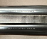 AH FOX BE GRADE 12GA 30” F/F BARRELS NICELY FIGURED WOOD WITH MODERN DIMENSIONS LEATHER CASE CLASSIC ORIGINAL CONDITION FOX DOUBLE BUILT IN 1910 - 5 of 21