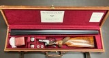 AH FOX BE GRADE 12GA 30” F/F BARRELS NICELY FIGURED WOOD WITH MODERN DIMENSIONS LEATHER CASE CLASSIC ORIGINAL CONDITION FOX DOUBLE BUILT IN 1910