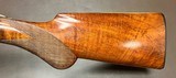 AH FOX BE GRADE 12GA 30” F/F BARRELS NICELY FIGURED WOOD WITH MODERN DIMENSIONS LEATHER CASE CLASSIC ORIGINAL CONDITION FOX DOUBLE BUILT IN 1910 - 14 of 21