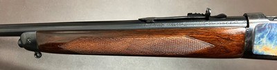 PRE WAR WINCHESTER MODEL 65 25-20 DELUXE STYLE SOLD NEW IN ENGLAND WITH BRITISH PROOF EXCELLENT CONDITION FAST HANDLING LEVER ACTION RIFLE BUILT 1940 - Image 13 of 19