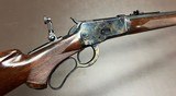 PRE WAR WINCHESTER MODEL 65 25-20 DELUXE STYLE SOLD NEW IN ENGLAND TURNBULL CASE COLOR & BLUE EXCELLENT CONDITION BUILT IN 1940 - 2 of 19