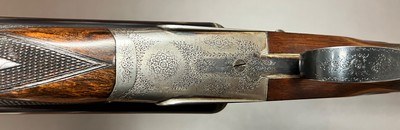 ***SOLD*** HOLLAND & HOLLAND BADMINTON 2” 12 BORE HAND DETACHABLE SIDELOCK EJECTOR 28” IC/IC BARRELS FINE CONDITION BETWEEN THE WARS GUN - Image 8 of 25