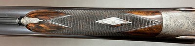 ***SOLD*** HOLLAND & HOLLAND BADMINTON 2” 12 BORE HAND DETACHABLE SIDELOCK EJECTOR 28” IC/IC BARRELS FINE CONDITION BETWEEN THE WARS GUN - Image 9 of 25