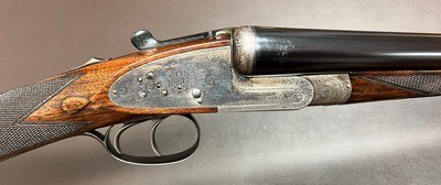 ***SOLD*** HOLLAND & HOLLAND BADMINTON 2” 12 BORE HAND DETACHABLE SIDELOCK EJECTOR 28” IC/IC BARRELS FINE CONDITION BETWEEN THE WARS GUN - Image 3 of 25
