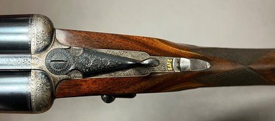 ***SOLD*** HOLLAND & HOLLAND BADMINTON 2” 12 BORE HAND DETACHABLE SIDELOCK EJECTOR 28” IC/IC BARRELS FINE CONDITION BETWEEN THE WARS GUN - Image 4 of 25