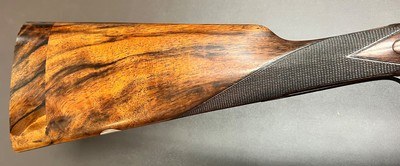 ***SOLD*** HOLLAND & HOLLAND BADMINTON 2” 12 BORE HAND DETACHABLE SIDELOCK EJECTOR 28” IC/IC BARRELS FINE CONDITION BETWEEN THE WARS GUN - Image 15 of 25