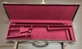 CUSTOM MADE LEATHER SINGLE SHOT RIFLE CASE FITTED FOR 26” BARREL - 2 of 2