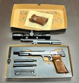 SMITH & WESSON MODEL 41 .22LR TWO BARREL SET PRE A SERIAL NUMBER VERY NICE CONDITION 1960’S TARGET PISTOL