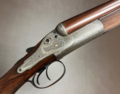 ANTIQUE WC SCOTT & SON LONDON PREMIER QUALITY SIDELOCK 12GA 30 1/4” M/IC 2 3/4” NITRO DAMASCUS BARRELS HIGHLY FIGURED WOOD TOP QUALITY GAME/CLAYS GUN
