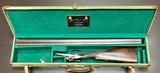 JOHANN SPRINGER BEST QUALITY 16GA 29.5” DAMASCUS ROUNDED BAR ACTION HAMMERGUN HIGHLY FIGURED WOOD FULL COVERAGE SCROLL ENGRAVING CASED