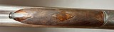 JOHANN SPRINGER BEST QUALITY 16GA 29.5” DAMASCUS ROUNDED BAR ACTION HAMMERGUN HIGHLY FIGURED WOOD FULL COVERAGE SCROLL ENGRAVING NICE ORIGINAL GUN - 6 of 20