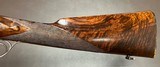 JOHANN SPRINGER BEST QUALITY 16GA 29.5” DAMASCUS ROUNDED BAR ACTION HAMMERGUN HIGHLY FIGURED WOOD FULL COVERAGE SCROLL ENGRAVING NICE ORIGINAL GUN - 14 of 20
