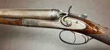 JOHANN SPRINGER BEST QUALITY 16GA 29.5” DAMASCUS ROUNDED BAR ACTION HAMMERGUN HIGHLY FIGURED WOOD FULL COVERAGE SCROLL ENGRAVING NICE ORIGINAL GUN - 2 of 20