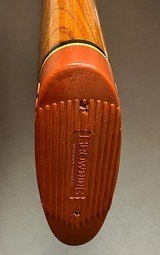 BROWNING SUPERPOSED 12GA GRADE ONE 3” MAG 30” SOLID RIB M/F BARRELS FIGURED WOOD NICE ORIGINAL GUN BUILT IN 1957 - 15 of 19