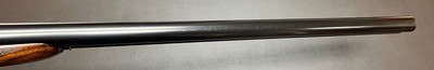 AUGUSTE FRANCOTTE VL&D NEW YORK RETAILED MODEL 14E LIGHTWEIGHT (5LBS 15OZ) 12GA BOXLOCK EJECTOR 26” IC/LM BARRELS FIGURED WOOD BUILT IN 1934 - Image 10 of 20
