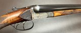 AUGUSTE FRANCOTTE VL&D NEW YORK RETAILED MODEL 14E LIGHTWEIGHT (5LBS 15OZ) 12GA BOXLOCK EJECTOR 26” IC/LM BARRELS FIGURED WOOD BUILT IN 1934