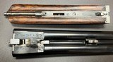 AUGUSTE FRANCOTTE VL&D NEW YORK RETAILED MODEL 14E LIGHTWEIGHT (5LBS 15OZ) 12GA BOXLOCK EJECTOR 26” IC/LM BARRELS FIGURED WOOD BUILT IN 1934 - 19 of 19