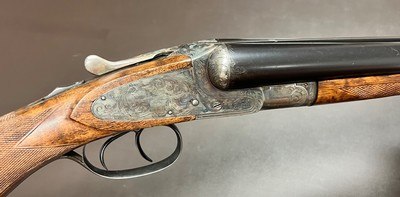 L.C. SMITH SPECIALTY GRADE 12GA 30” IC/LM BARRELS 2 3/4” CHAMBERS NICE CONDITION WITH WELL FIGURED STOCK CAST ON FOR THE LEFT HAND BUILT IN 1924