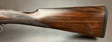 H. CLARKE & SONS LEICESTER 12GA LIGHTWEIGHT BOXLOCK EJECTOR 25” IC/LM CHURCHILL RIB BARRELS HIGH QUALITY PLAIN FINISH GAME GUN - 14 of 18