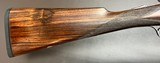 H. CLARKE & SONS LEICESTER 12GA LIGHTWEIGHT BOXLOCK EJECTOR 25” IC/LM CHURCHILL RIB BARRELS HIGH QUALITY PLAIN FINISH GAME GUN - 12 of 18