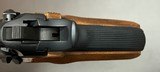 BERETTA M9 9MM PISTOL CHECKERED WOOD GRIPS (ORIGINAL GRIPS INCLUDED) THREE MAGAZINES VERY NICE CONDITION - 5 of 6
