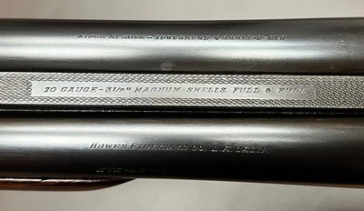 AYA MATADOR II 10GA 3.5” MAG 32” F/F BARRELS SOLD NEW BY HAWES IN LOS ANGELES CA EXCELLENT ORIGINAL CONDITION BUILT IN 1970 - Image 5 of 20