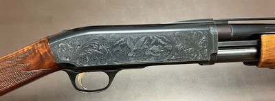 1994 BROWNING BPS UPLAND SPECIAL 20GA 22” INVECTOR PLUS CKOKED BARREL ENGRAVED RECEIVER FIGURED STRAIGHT GRIP STOCK RARE CONFIGURATION