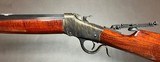 A.UBURTI 1885 LOW WALL .357 MAGNUM TARGET RIFLE 30” OCTAGON BARREL TARGET SIGHTS EXCELLENT CONDITION BUILT IN 2010 - 2 of 19