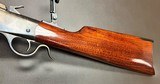 A.UBURTI 1885 LOW WALL .357 MAGNUM TARGET RIFLE 30” OCTAGON BARREL TARGET SIGHTS EXCELLENT CONDITION BUILT IN 2010 - 15 of 19