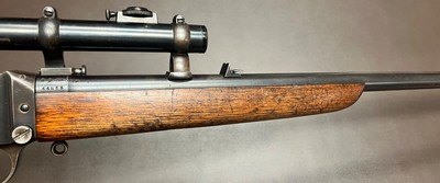 ***SOLD*** ALEXANDER HENRY & CO BSA MARTINI TAKEDOWN .22LR CLAW MOUNTED OIGEE BERLIN SCOPE EXPRESS SIGHTS FINE LIGHTWEIGHT RIMFIRE RIFLE - Image 10 of 23
