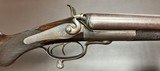ANTIQUE E.M REILLY LONDON 10 BORE WILDFOWL HAMMERGUN 30” CYL/CYL DAMASCUS BARRELS MODERN 2 5/8” NITRO PROOF FIGURED WOOD BUILT IN 1879 - 1 of 20