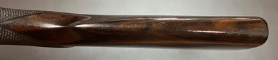 ANTIQUE E.M REILLY LONDON 10 BORE WILDFOWL HAMMERGUN 30” CYL/CYL FINE DAMASCUS BARRELS MODERN 2 5/8” NITRO PROOF FIGURED WOOD BUILT IN 1879 - Image 15 of 20