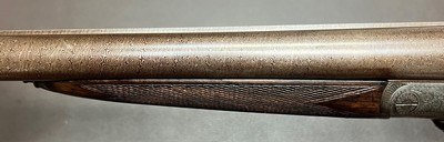 ANTIQUE J.J LANGLEY LUTON 12GA BEST LIVE PIGEON HAMMERGUN 30” M/F BARRELS 3” NITRO PROOF FINE CONDITION LONDON BUILT COMPETITION GUN COMPLETED IN 1891 - Image 11 of 25