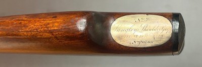 ANTIQUE J.J LANGLEY LUTON 12GA BEST LIVE PIGEON HAMMERGUN 30” M/F BARRELS 3” NITRO PROOF FINE CONDITION LONDON BUILT COMPETITION GUN COMPLETED IN 1891 - Image 17 of 25