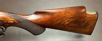 ANTIQUE J.J LANGLEY LUTON 12GA BEST LIVE PIGEON HAMMERGUN 30” M/F BARRELS 3” NITRO PROOF FINE CONDITION LONDON BUILT COMPETITION GUN COMPLETED IN 1891 - Image 18 of 25
